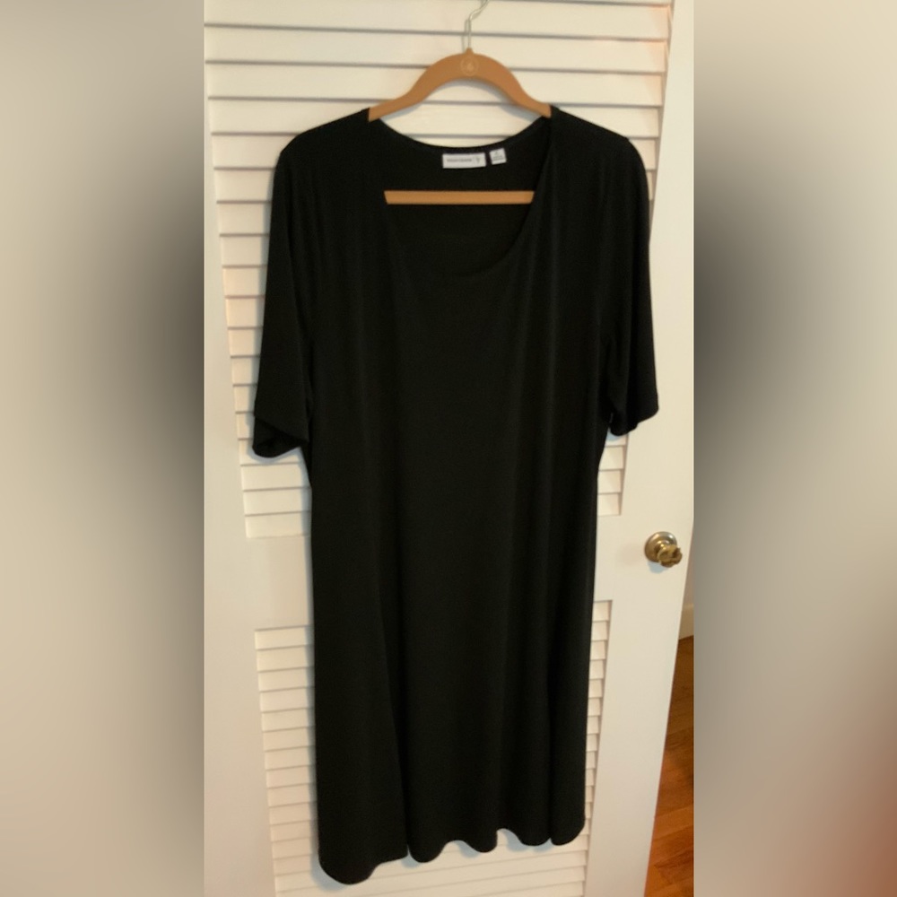 Susan Graver Black Dress XL